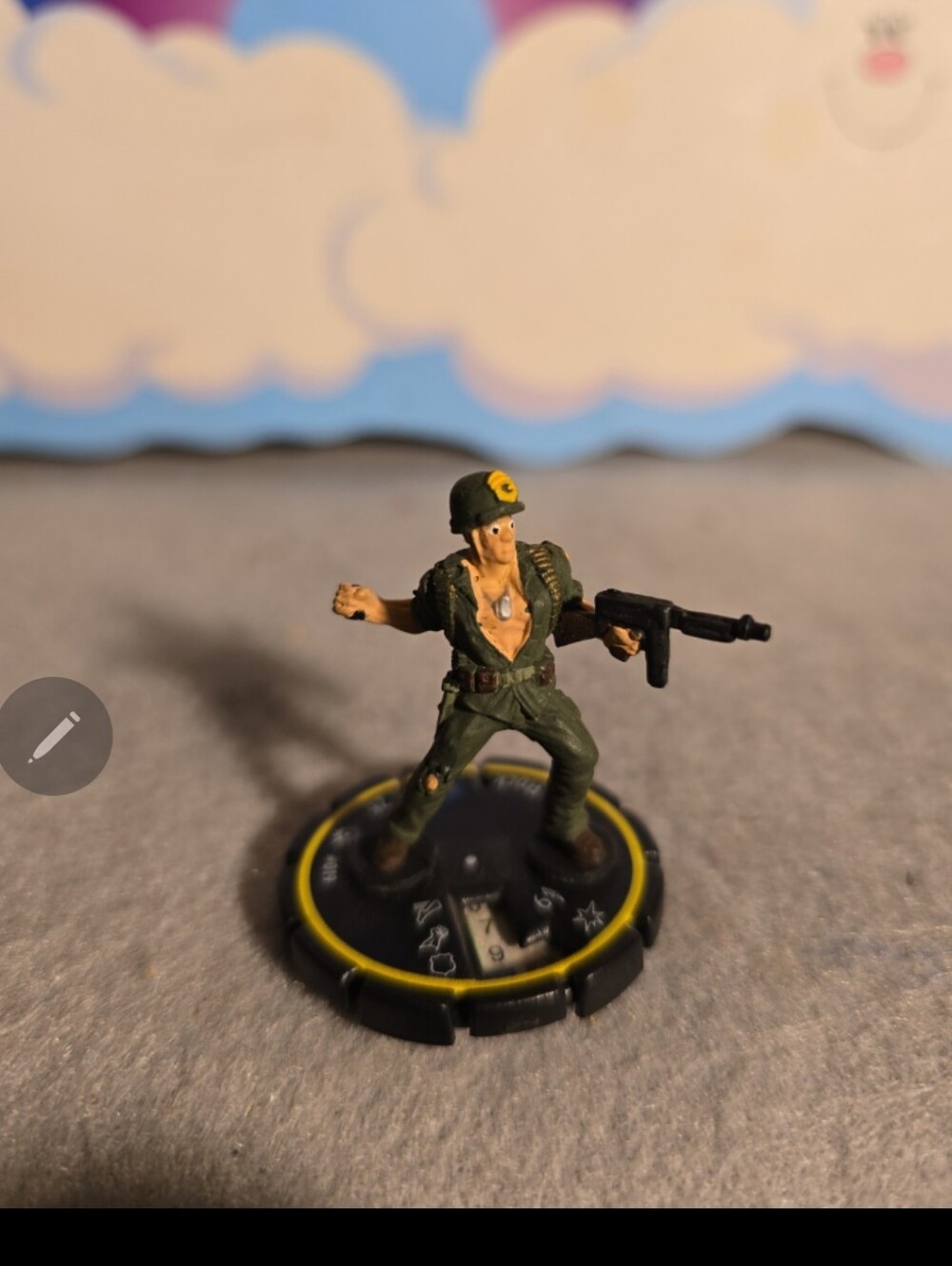 062726 DC Heroclix Cosmic Justice 021 Sgt. Rock Veteran# STUDIO 18